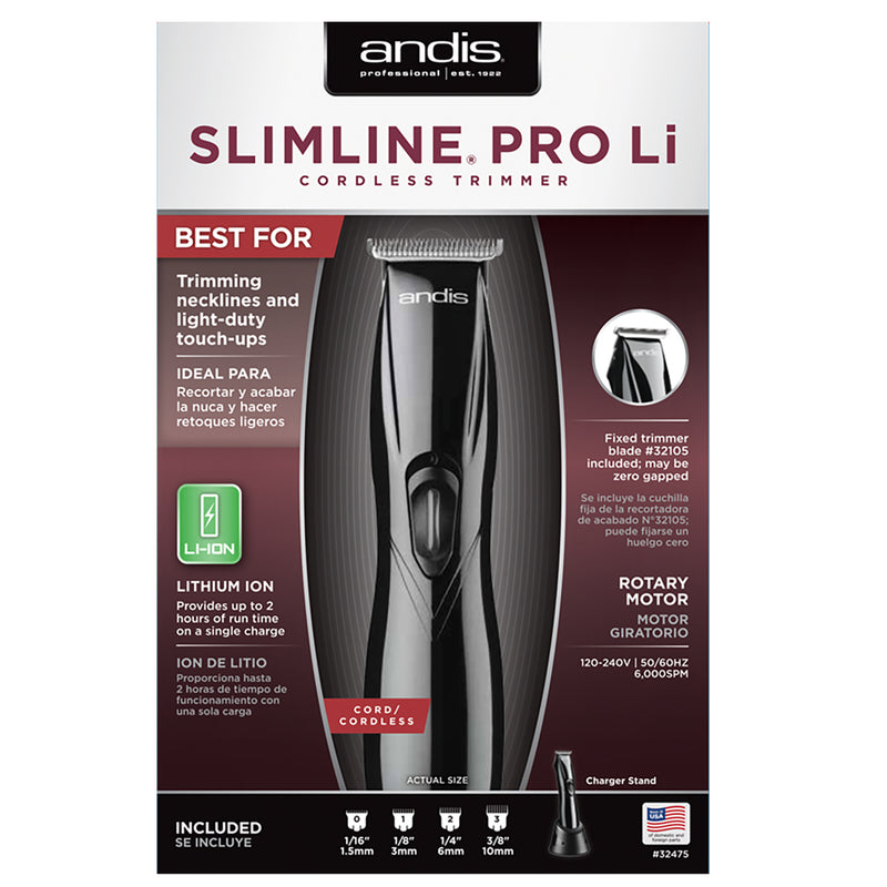 Slimline Pro Li Trimmer Black (Cordless)